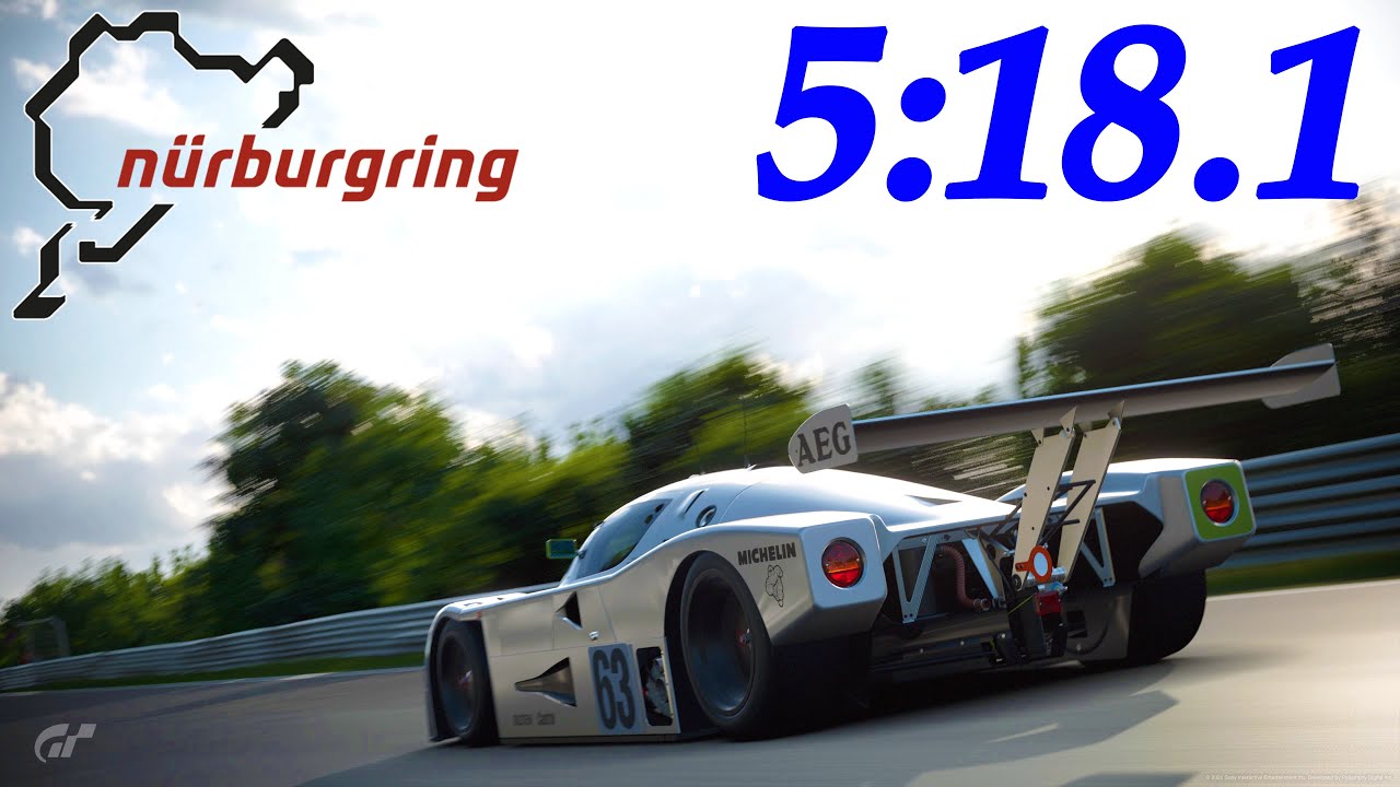 GT7: 5:18.1 Sauber C9 at Nordschleife With Setup!