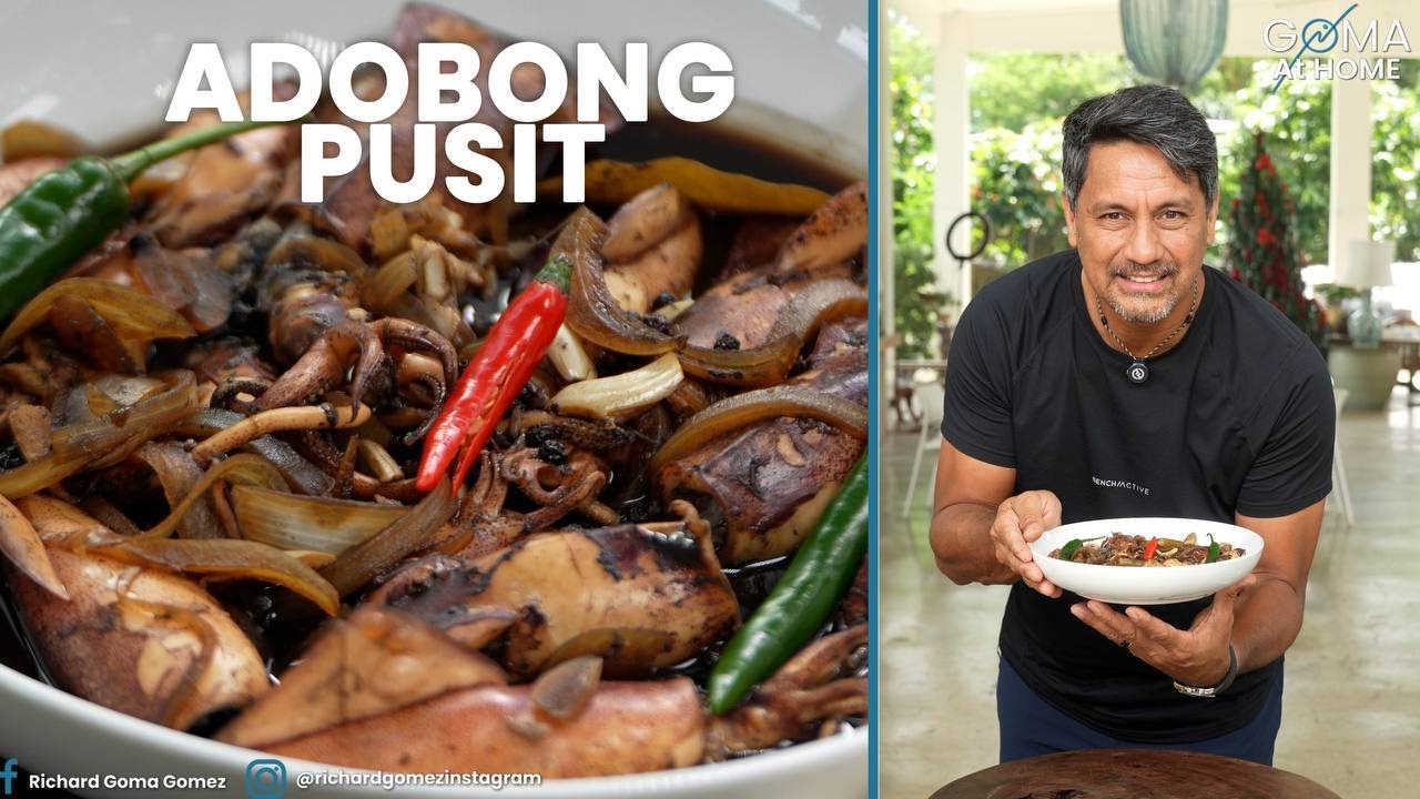 Goma At Home: My Version Of Adobong Pusit