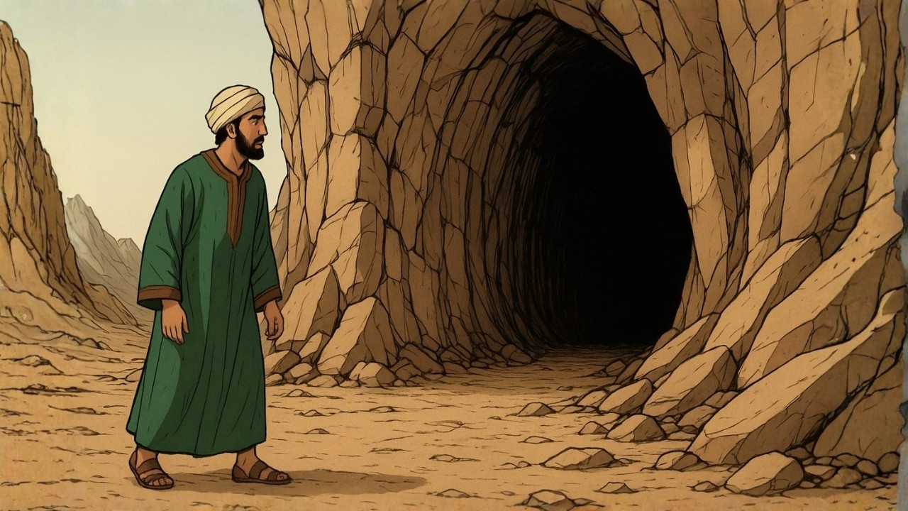 قصة الإخوة الذين طردوا أخاهم الأصغر، فدخل كهفًا مهجورًا وأصبح أغنى رجلٍ في القبيلة
