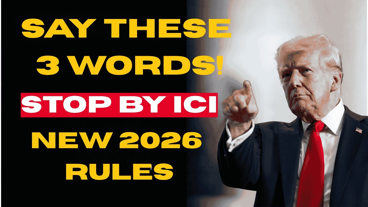 ⚠️STOPPED by ICE  Say These 3 WORDS to Avoid Arrest! New Rights