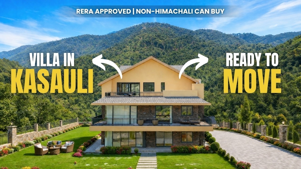 Independent Villa in Kasauli, Himachal Pradesh | Ready To Move | Just 1.5 Hour from Chandigarh |