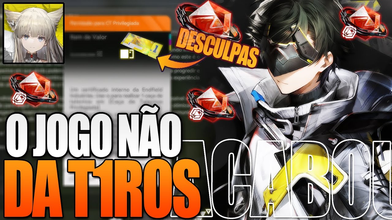 ARKNIGHTS ENDFIELD | PEDIDO DE DESCULPAS DOS DEVs, ESTÁ FALTANDO RECOMPENSA, JOGO FLOPOU?