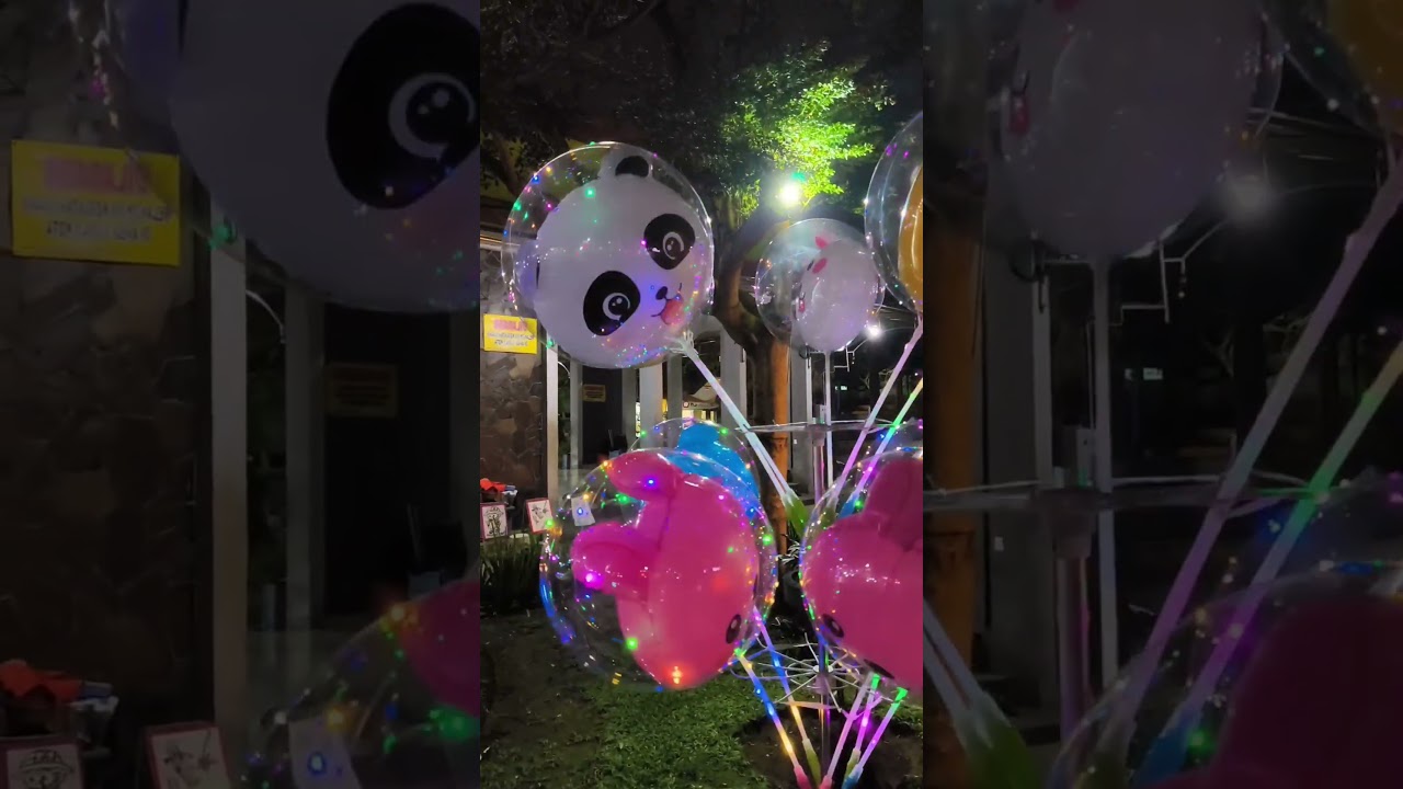 belanja balon lampu karakter hewan lucu