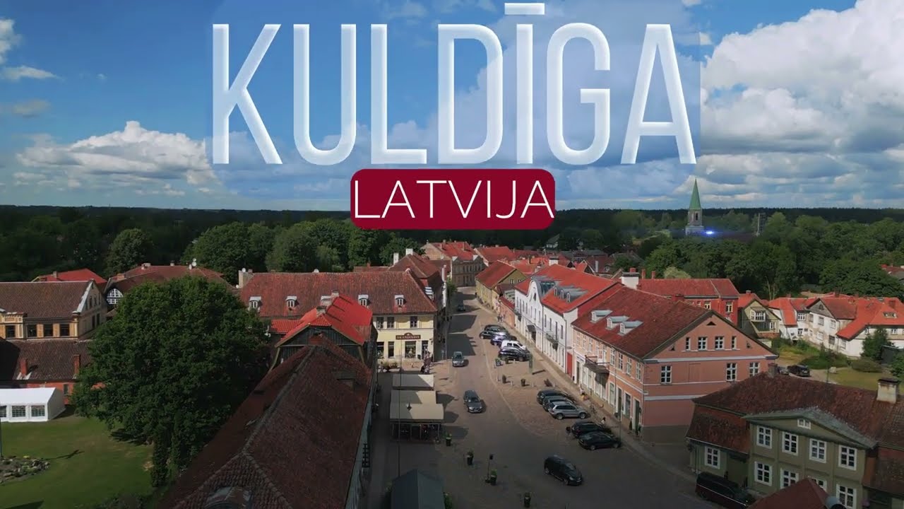 KULDĪGA.LATVIJA.2024 gada vasara no drona lidojuma.
