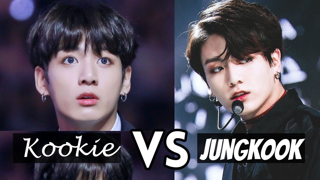 BTS Kookie VS JUNGKOOK - Two Sides of Jeon Jungkook