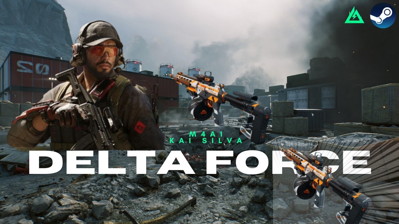 DELTA FORCE PC - M4A1 KAI SILVA - SENJATA GG!! gameplay in Geforce RTX3050!!