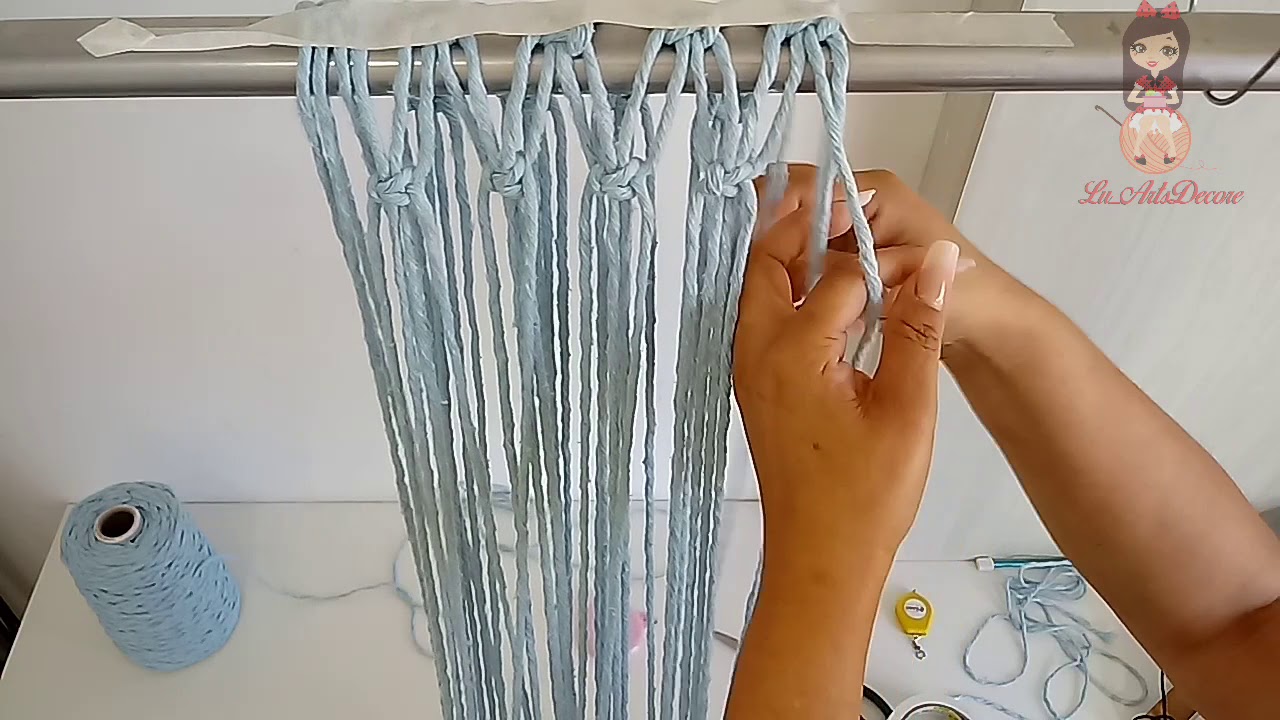 Bolsa em Macramê