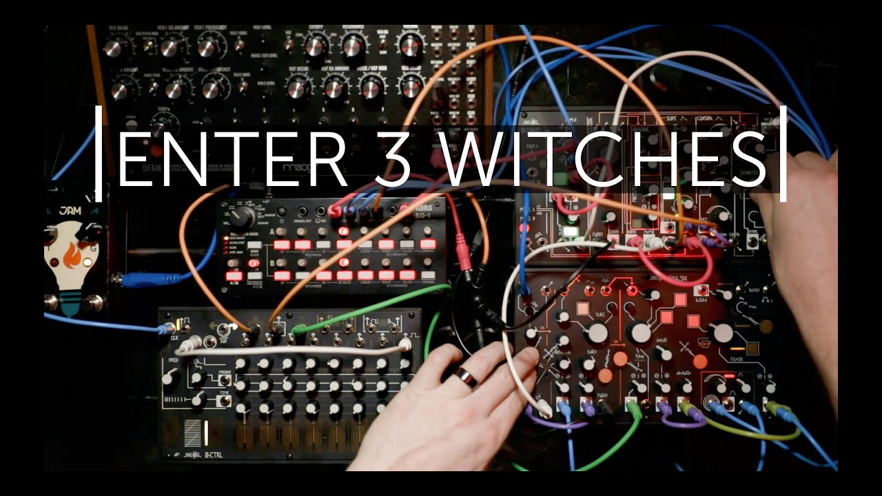 ENTER3WITCHES (Live techno) - Strega, 0-Coast, DFAM