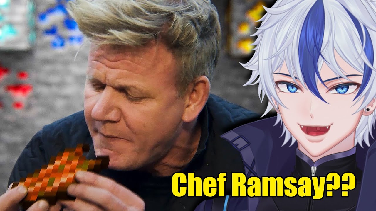 Chef Ramsay in MINECRAFT???? | Gordon Ramsay Speedruns Minecraft React