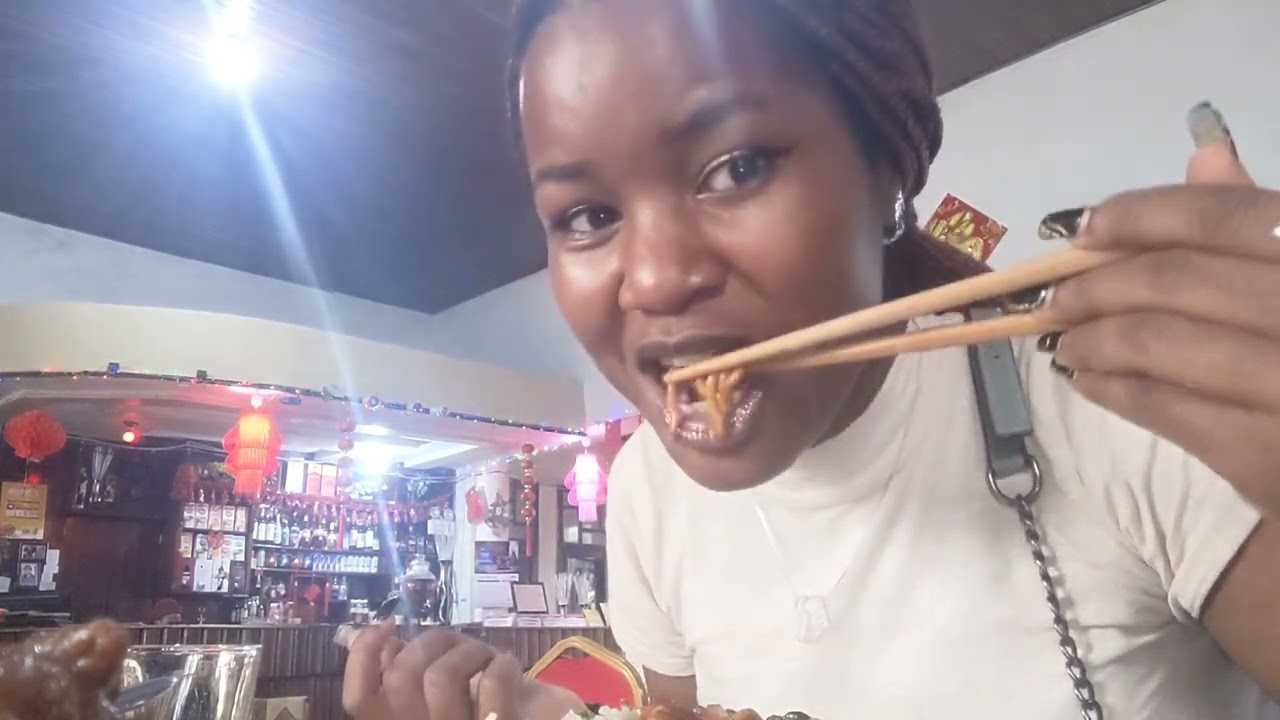 first time trying a Chinese restaurant in Rwanda 😱