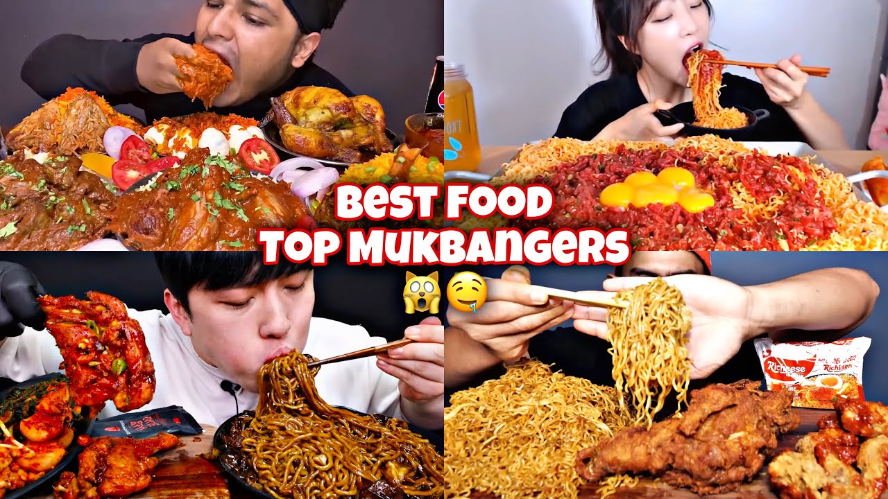 Best Food Challenges By Top Mukbangers🙀🤤