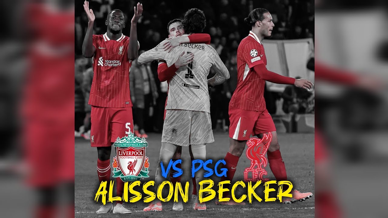 Alisson Becker saved vs PSG ☠️
