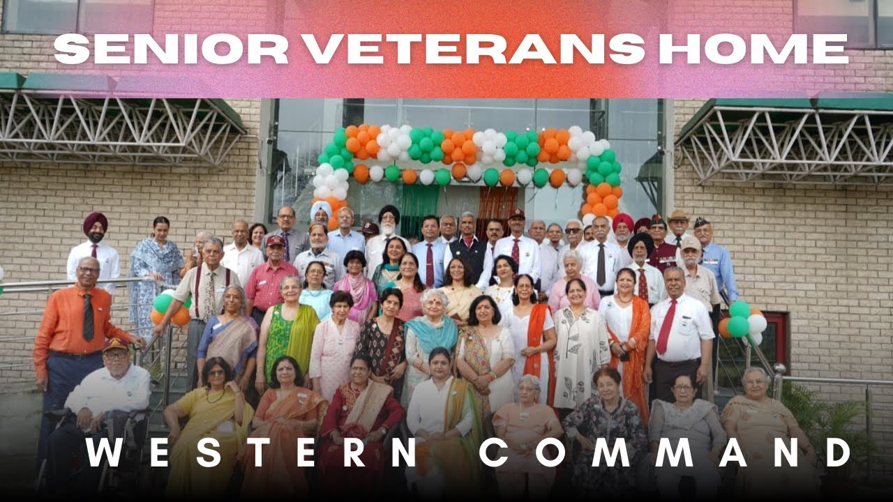 Senior Veterans Home | Panchkula | Western Command | Indian Army #veterans #independenceday2025 🇮🇳🇮🇳