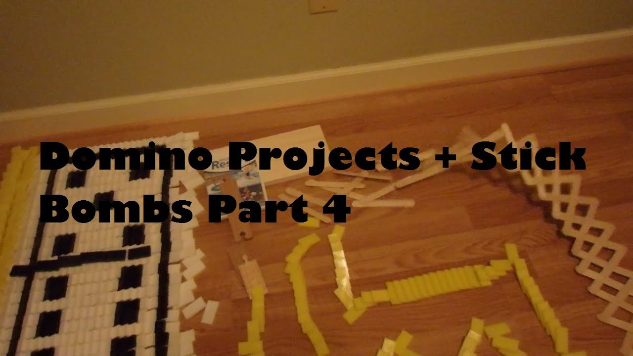 DOMINO and STICK BOMB Chain Reactions 4