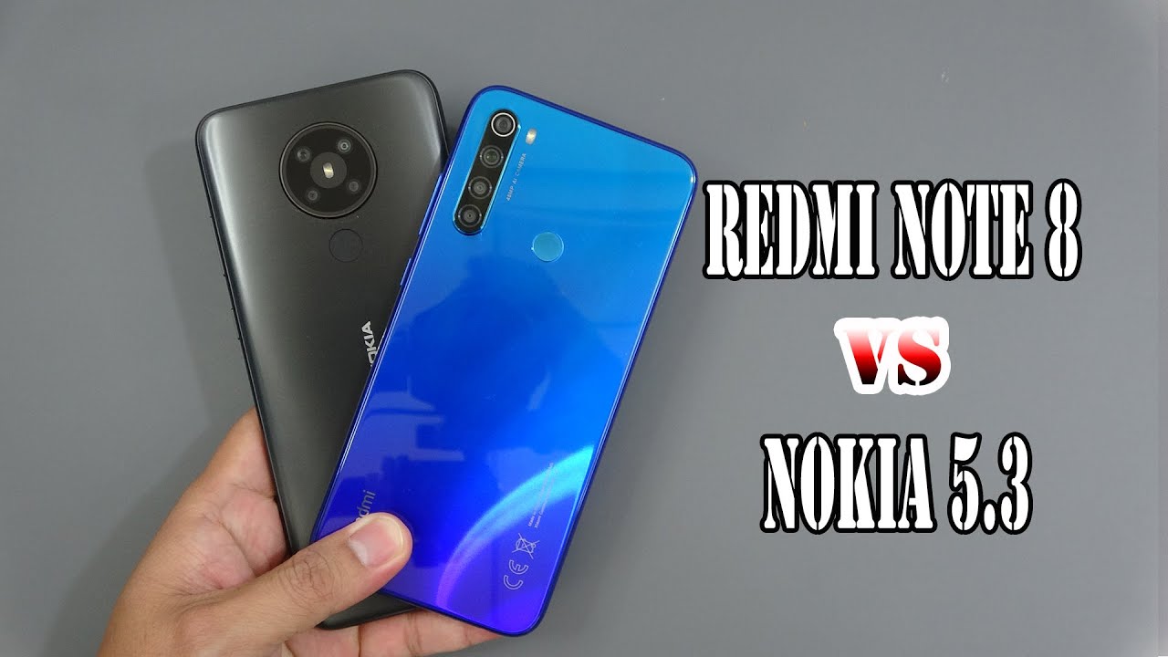 Nokia 5.3 vs Xiaomi Redmi note 8 | SpeedTest and Camera comparison