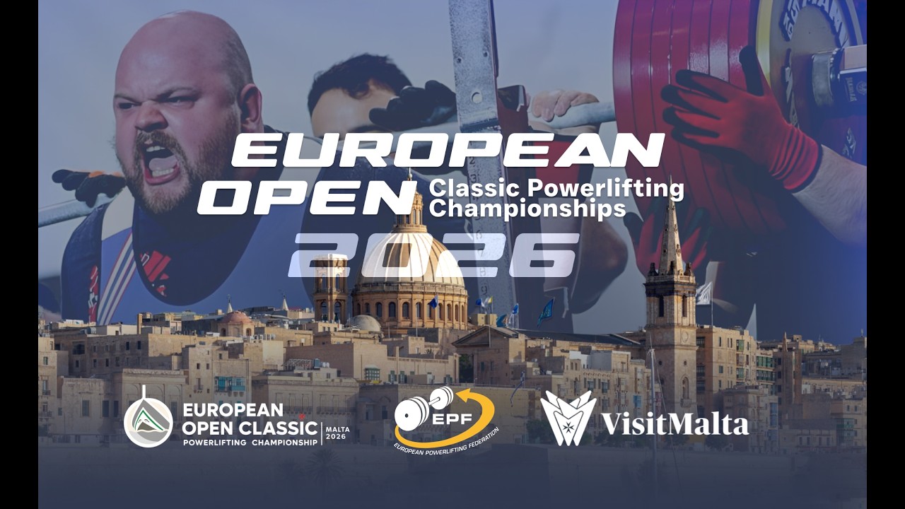 🔴 LIVE: Women 63 kg & Men 83 kg B-Groups - 2026 European Open Classic Powerlifting Championships