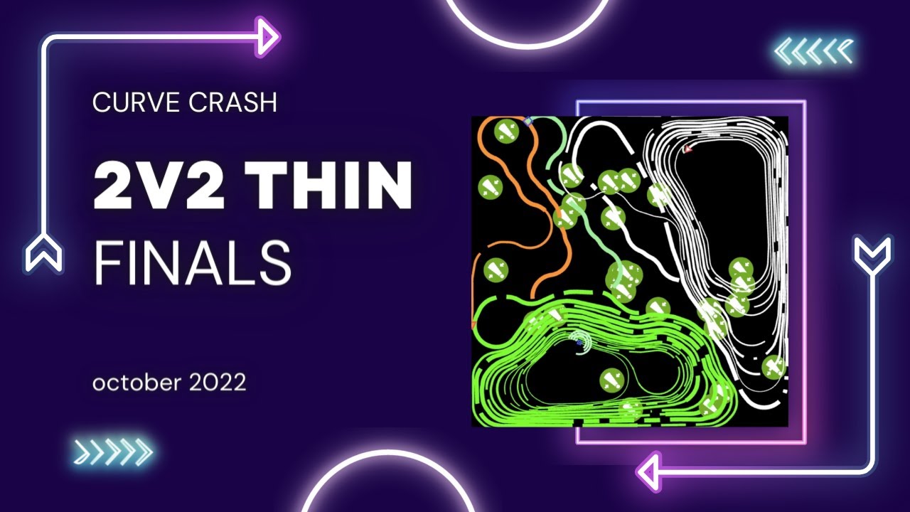 🏆 Curve Crash | 2v2 Thin Tournament • Finals • October 2022 🏆
