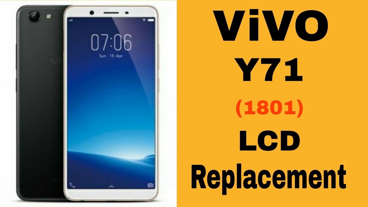 vivo y71 Display Replacement || How to change vivo || 1801 || damage screen