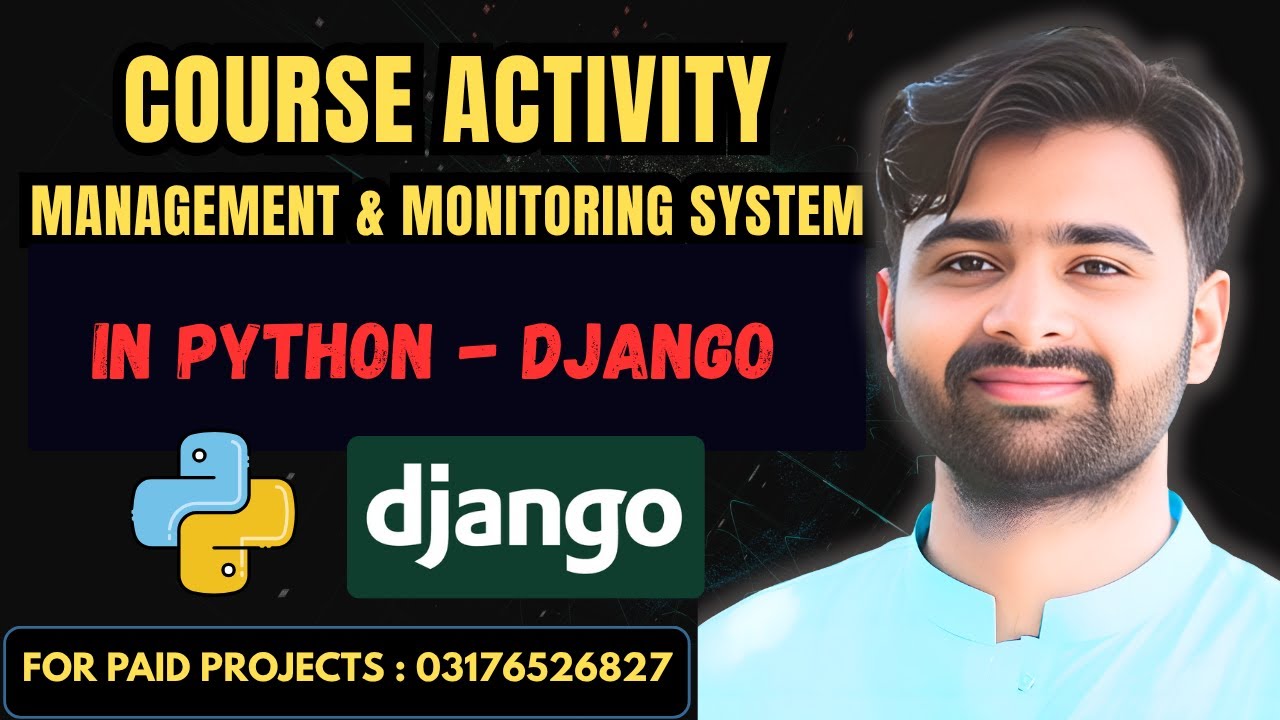 Course Activity Management and Monitoring System in Django Python | CS619 Final Year Project
