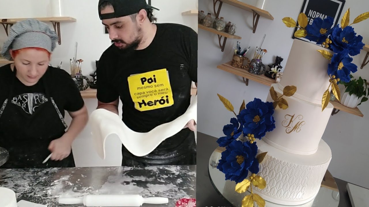 BOLO DE CASAMENTO FÁCIL