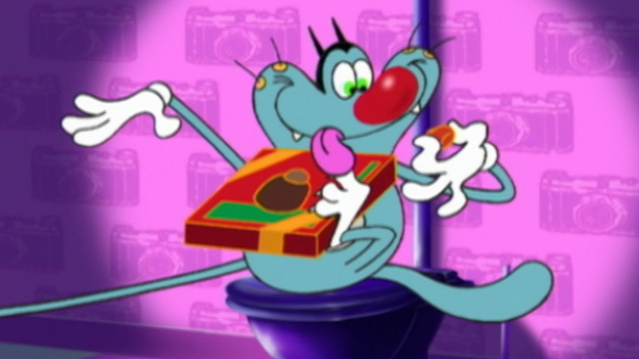 शौचालयों में चॉकलेट खाना Oggy and the Cockroaches हिंदी  Hindi Cartoons for Kids