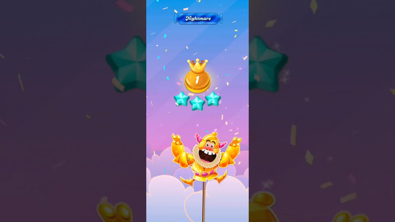 Candy Crush Saga Level 18109 (Nightmare 🥶)