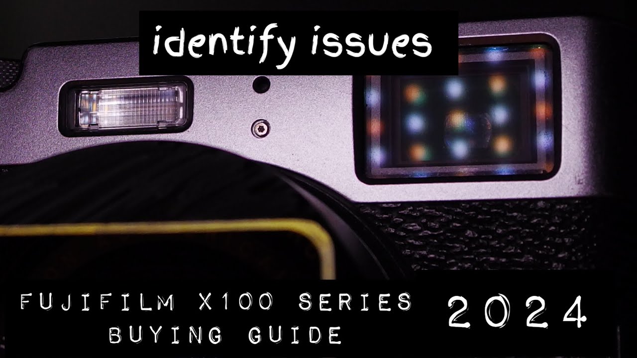 Fujifilm X100 - Sticky Aperture Blade, Stuck EVF, Dust and Command Dial Issues.