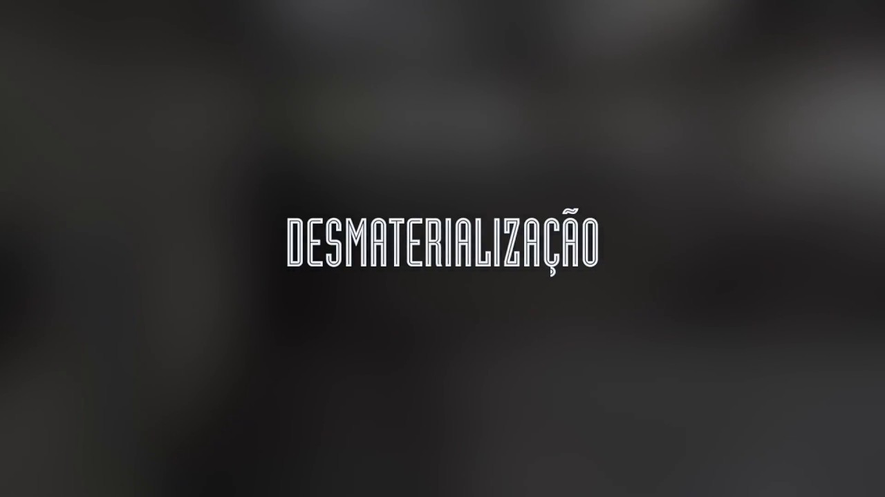 Desmaterializa&ccedil;&atilde;o