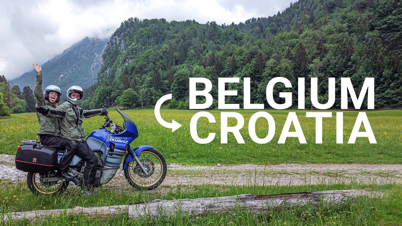 Riding My New Motorbike Through 5 Countries in 4 days | The 1300km Journey From Belgium To Croatia