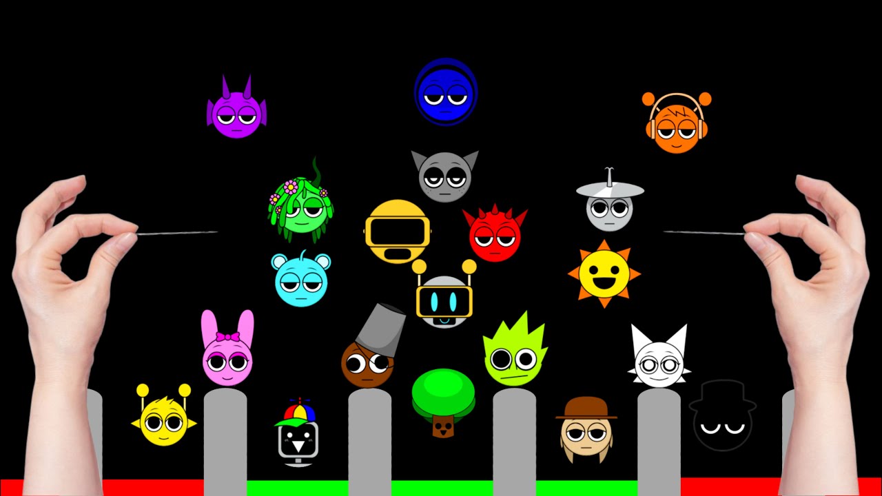 Incredibox Sprunki Marble Race in Algodoo │ Race 46.