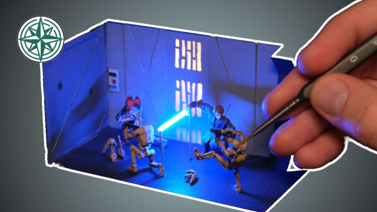 Anakin Deserves His Own Hallway Scene | Diorama Build