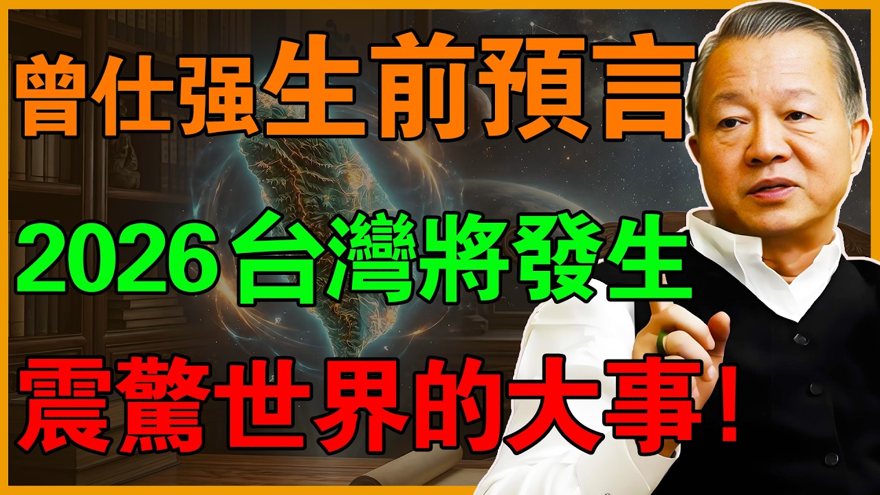 曾仕強生前預言：2026年臺灣將發生一件大事，至今仍在被驗證！全台灣人都該看看！#易經 #曾仕强 #風水 #感情