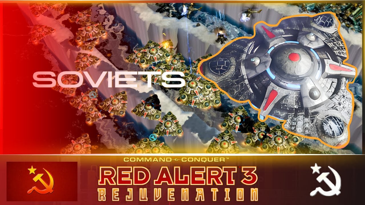 Red Alert 3 [Rejuvenation Mod] - Soviet Union  gameplay