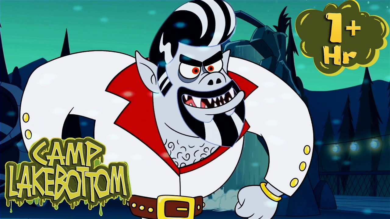 THE DANCEFLOOR IS HAUNTED | Scary Cartoon for Kids | Full Episodes | Camp Lakebottom