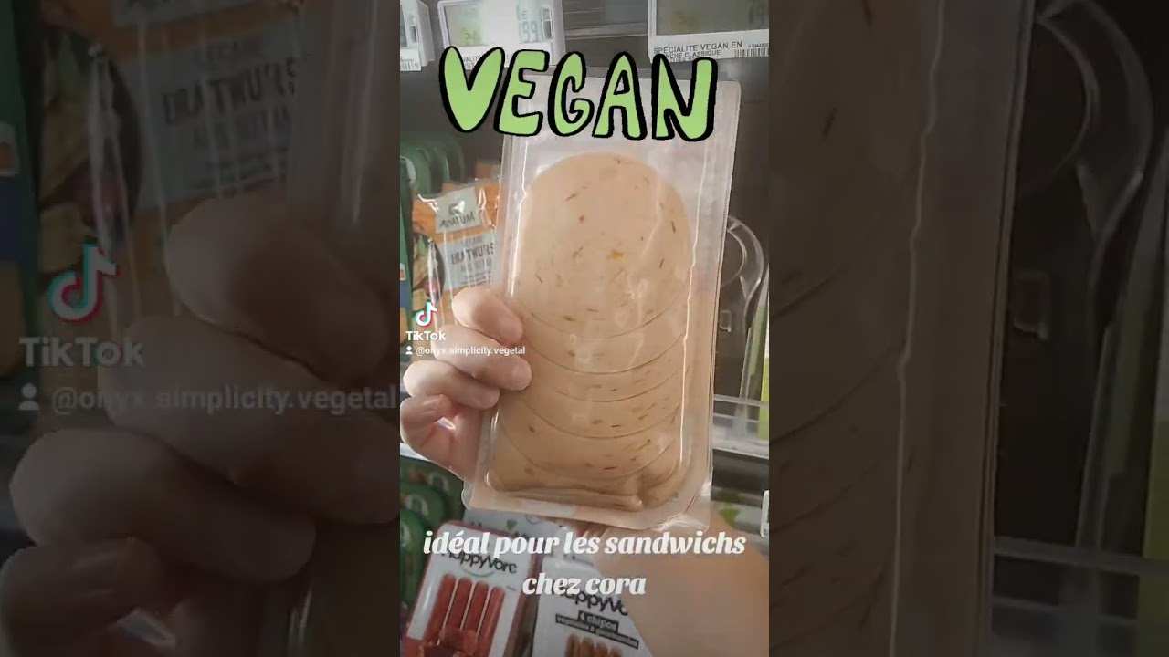 Tranche de simili carne chez Cora, marque alnatura