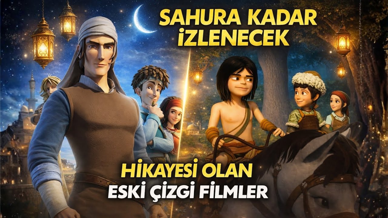 SAHURA KADAR İZLENECEK HİKAYESİ OLAN ESKİ ÇİZGİ FİLMLER 