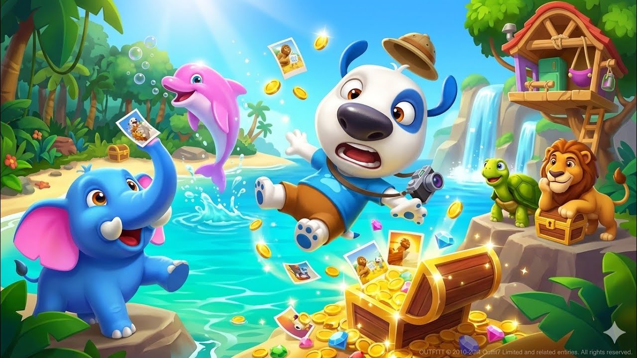 My Talking Hank islands Gameplay Android ios 