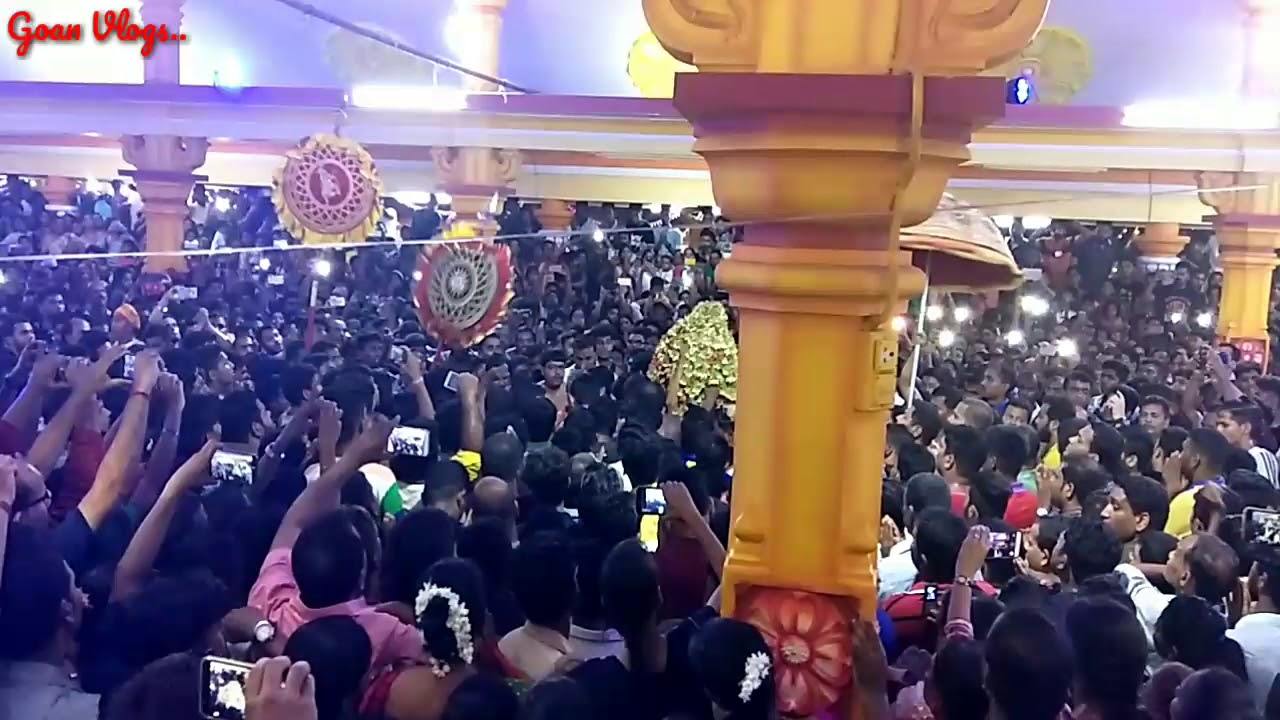Lairae Mata going back in temple | Shirgaon Jatra 2018 | Lairae Mata | Devotion |  spiritual | Goa