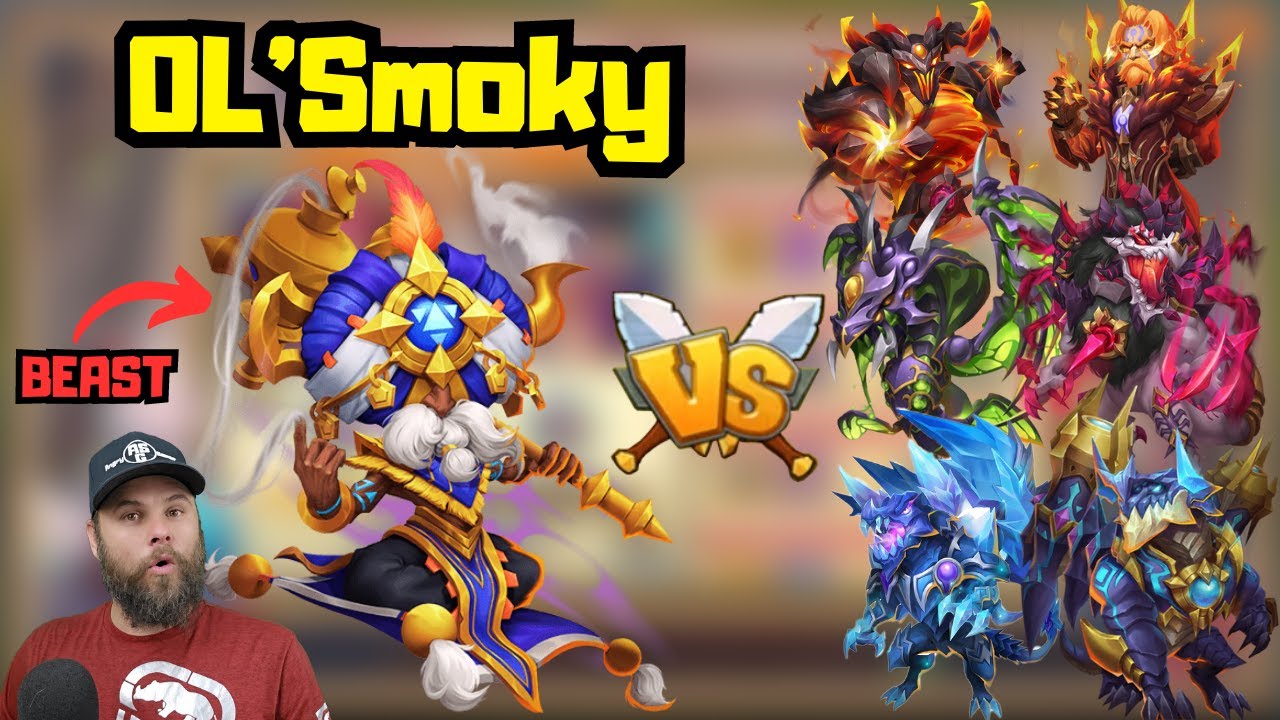 Ol'Smoky vs Top Heroes Castle Clash