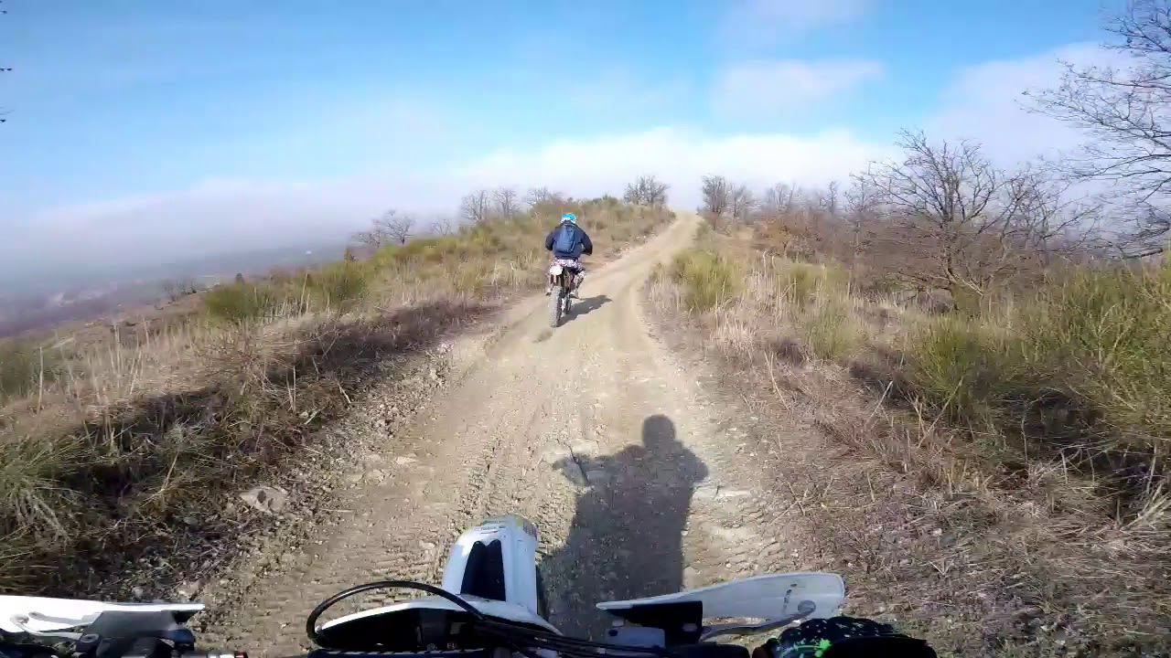 test Prova husqvarna TE 310 2013 e ktm 300 exc  - pov pure sound