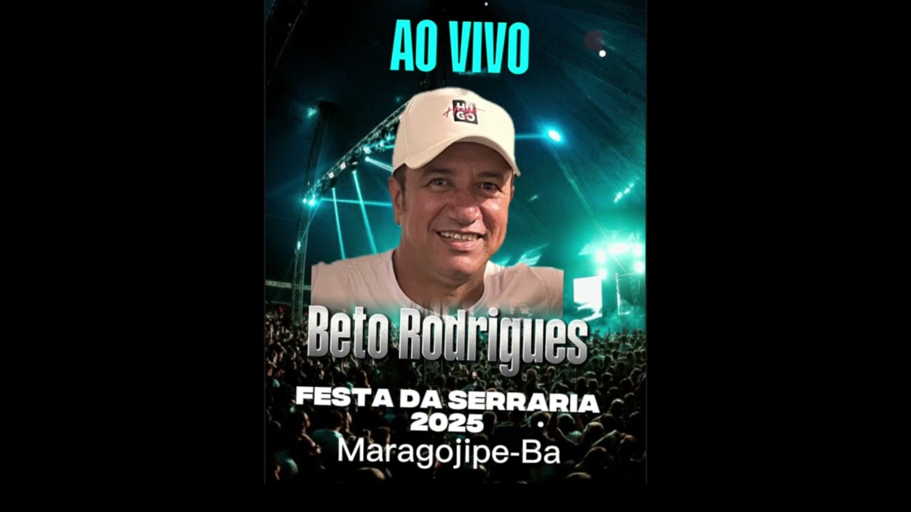Beto Rodrigues ao vivo Serraria 2025