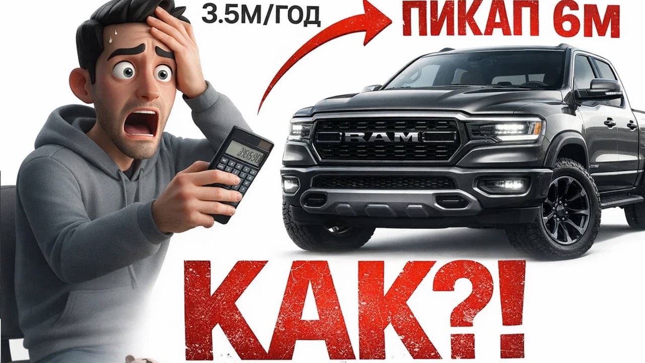 Как Люди Покупают Пикапы За 6М Зарабатывая 3.5М/Год
