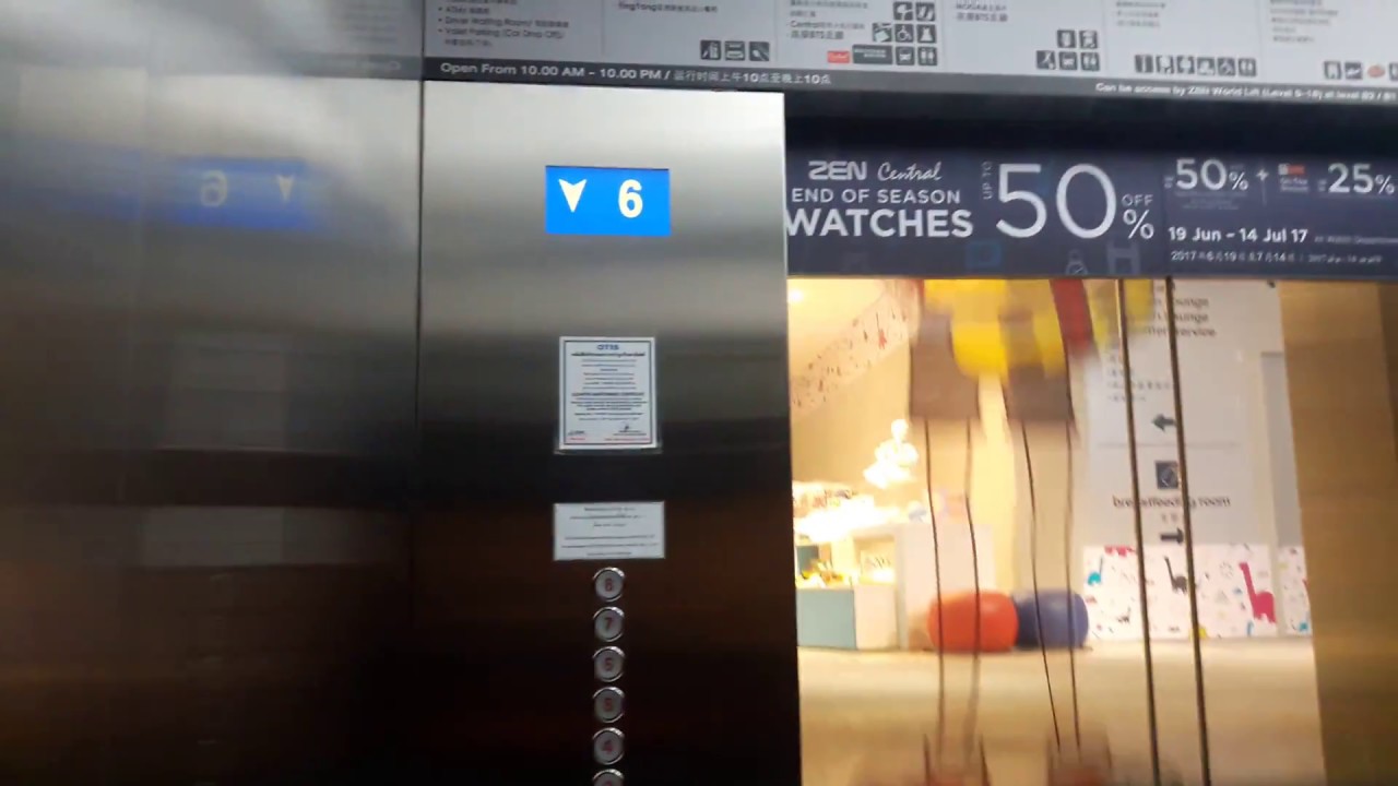 【R01/HBD Me】Replaced From Older Otis! OTIS Elevators @ CentralWorld, Bangkok「ZEN Dept. Store」