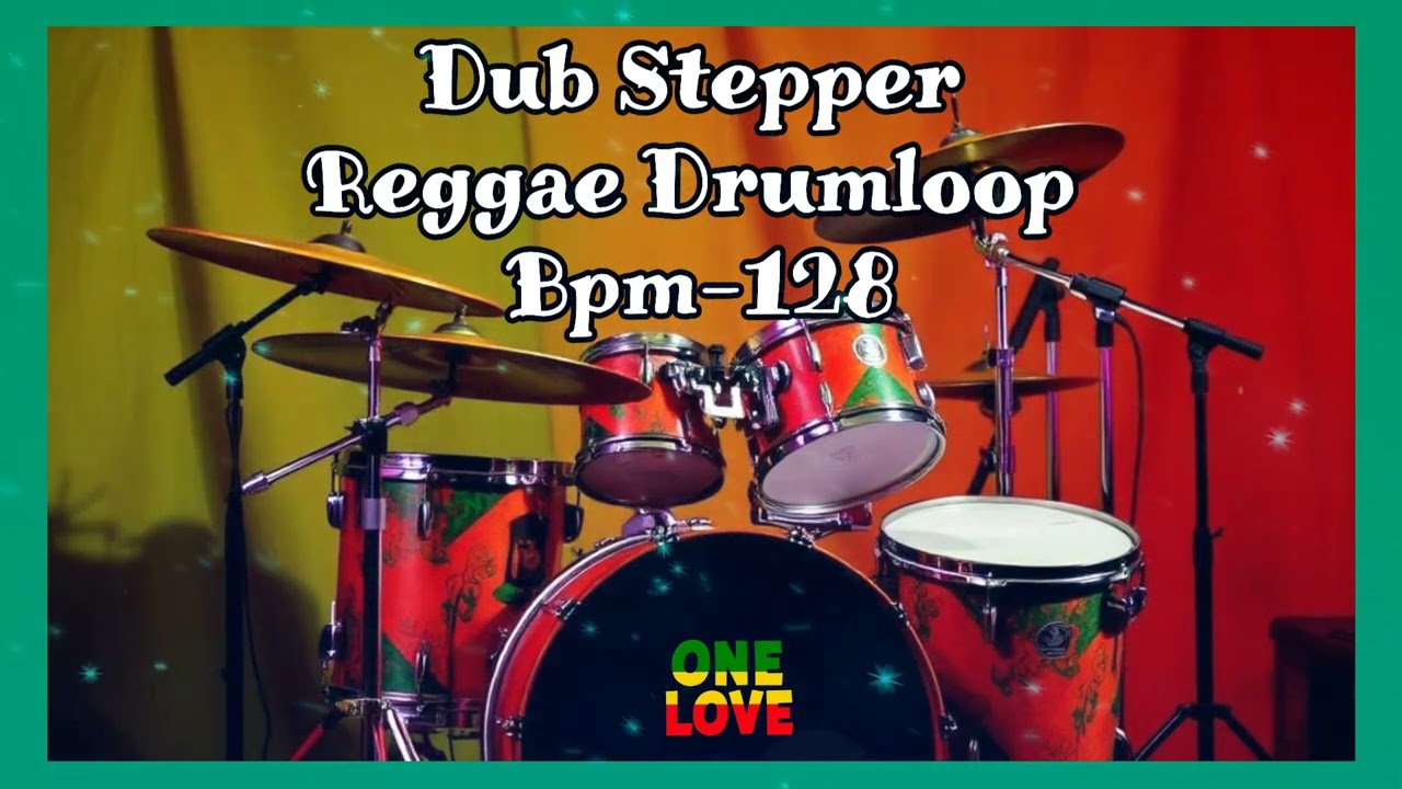 🥁Drumloop Reggae Stepper dub Bpm-128