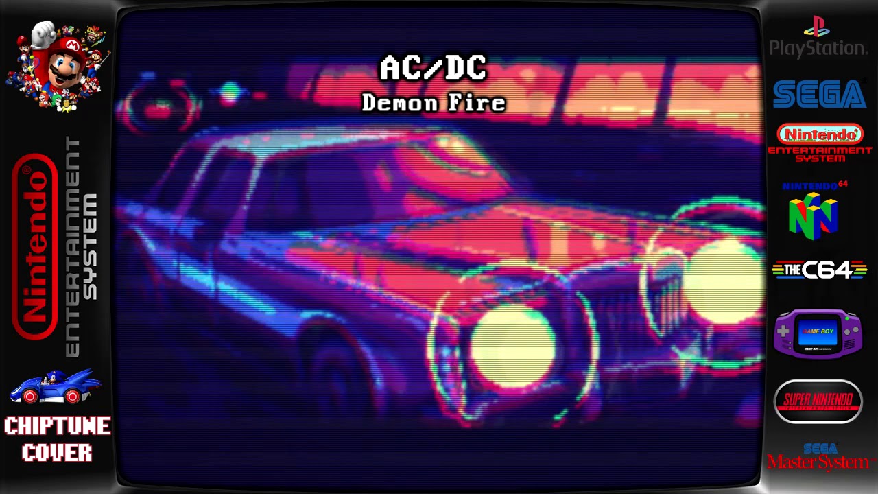 AC/DC - Demon Fire ♬Chiptune Cover♬