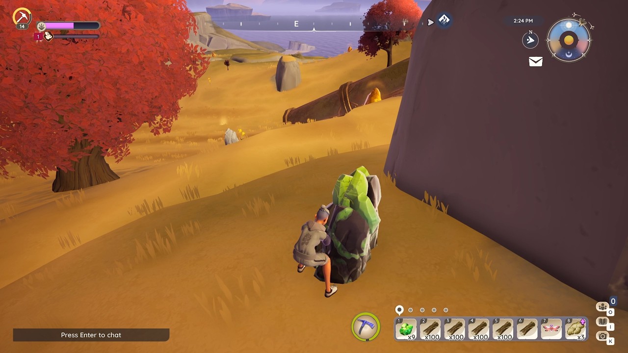 Jadium Ore - where to find @ Royal Highlands, Palia