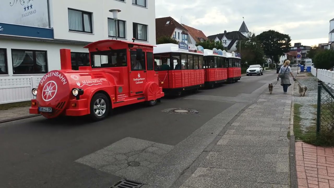 Spaziergang durch Duhnen | Cuxhaven Duhnen Wehrbergsweg bis Kreisverkehr Duhner Allee
