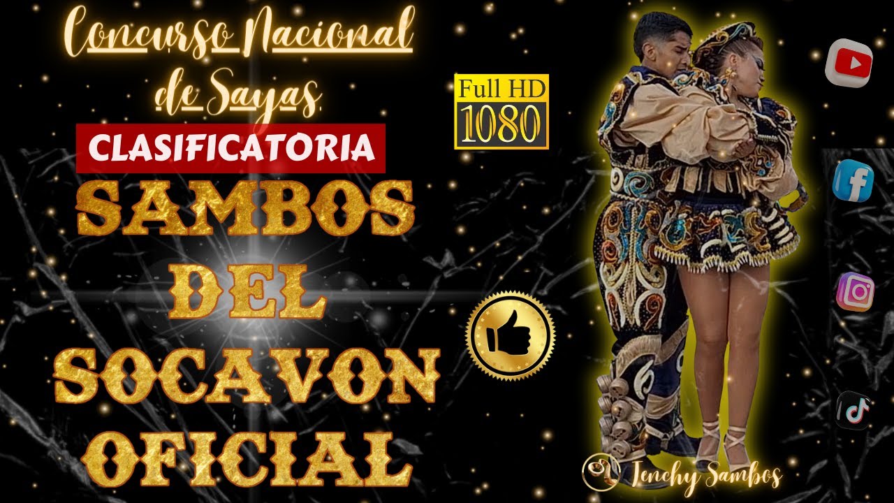 Sambos Del Socavón Oficial Semifinal Concurso Nacional De Saya 2024  | Tenchy Sambos #socavón