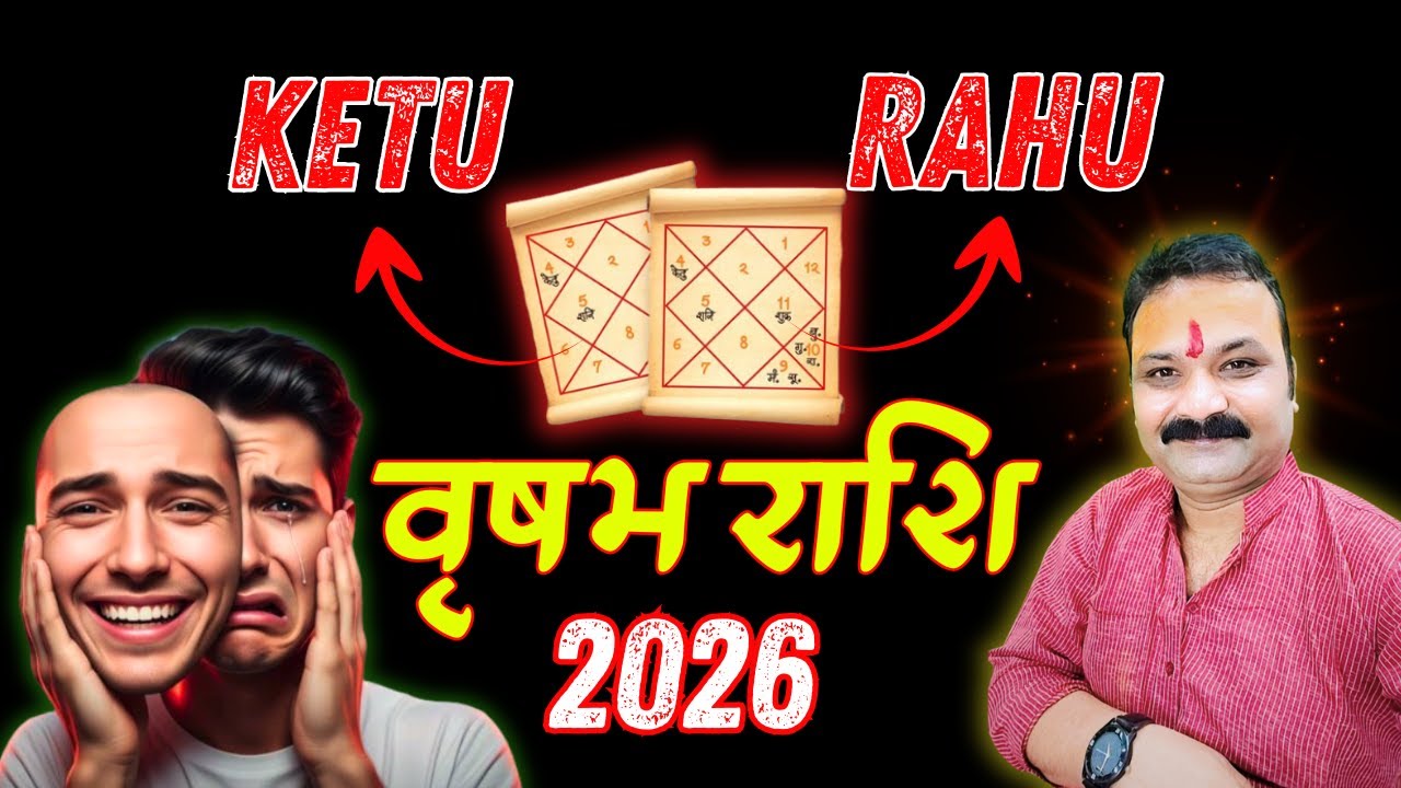राहु-केतु 2026 |Taurus (वृष राशि) राशि पर बड़ा असर! | VrishabhRashi Horoscope | All is Well Rasifal