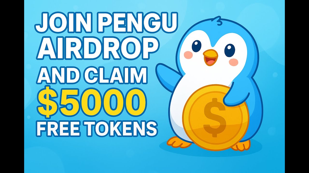 🚨 FREE $5,000 in PENGU Tokens &ndash; Claim Before It&rsquo;s Gone!